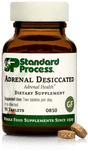 Adrenal Desiccated, 90 Tablets