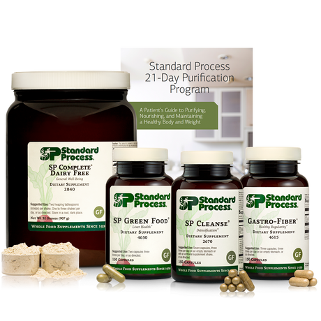 Purification Product Kit with SP Complete® Dairy Free and Gastro-Fiber®, 1 Kit With SP Complete Dairy Free and Gastro-Fiber