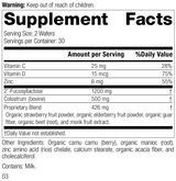 SP Children's Immune, 60 Wafers, Rev 02 Supplement Facts Image