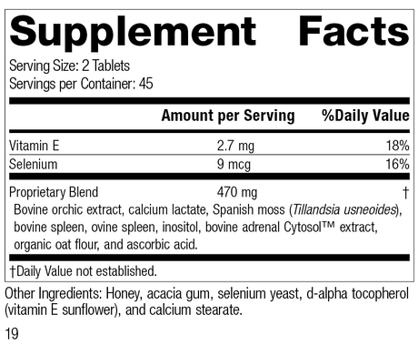 3850-Cataplex-E2-R19-Supplement-Facts-Label