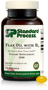 Flax Oil with B6, formerly known as Linum B6, 120 Perles