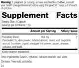 Multizyme®, 150 Tablets, Rev 02 Supplement Facts