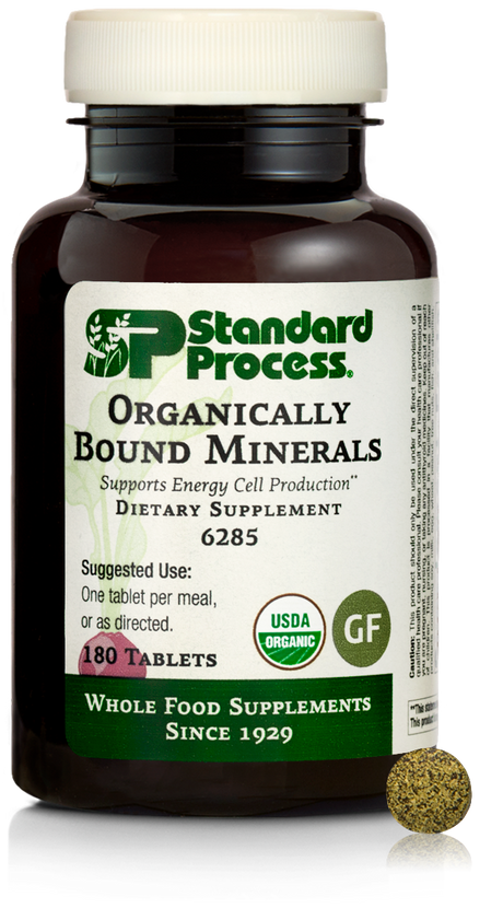 Organically Bound Minerals, 180 Tablets