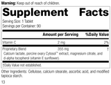 Ovex® P, 90 Tablets, Rev 12 Supplement Facts