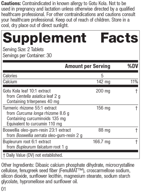 NeuroRegenex Nutrients and Ingredients 