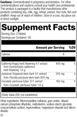 Nervagesic, Rev 01 Supplement Facts