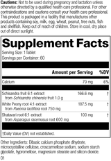 FemCo, 60 Tablets, Rev 01 Supplement Facts