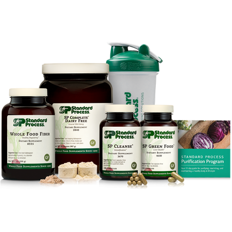 Purification Product Kit with SP Complete® Dairy Free and Whole Food Fiber, SP Complete Dairy Free and Whole Food Fiber